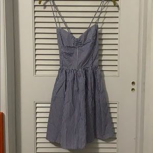 Pinstripe Summer Dress
